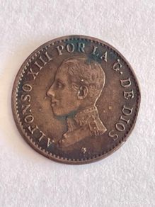Monedas de España: RARISIMA 1 CÉNTIMO 1911 ALFONSO XII